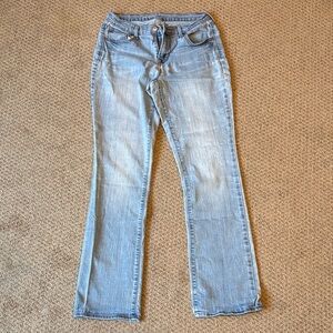 Old Navy Curvy Profile Light Blue Mid Rise Women's Jeans